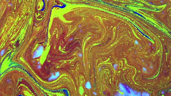 Liquid Colorful Paint Pattens Mix In Slow Motion 17 alt