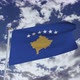 Kosovo Flag With Sky - VideoHive Item for Sale