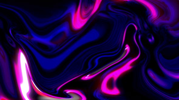 Fluid Art Drawing Video Abstract Acrylic Texture With Colorful Waves liquid Background Animation