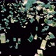 100 euro Bills Falling up, with Alpha channel - VideoHive Item for Sale