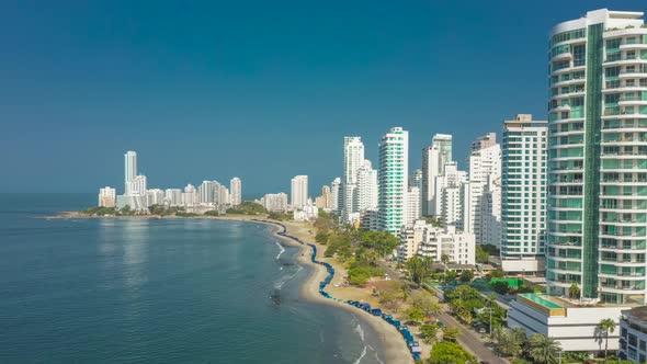 Construction of Business Apartments and Hotel Near the Sea