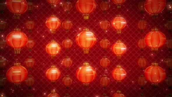 Chinese Lanterns Background