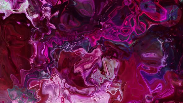 Abstract Water Paint Marble Liquid Background Animation