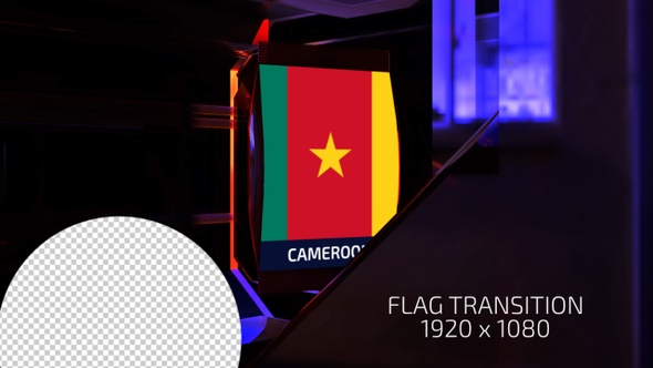 Cameroon Flag Transition