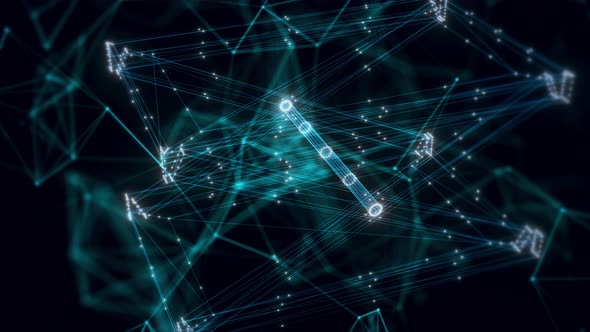 Bike Stand Hologram Close Up 4k alt