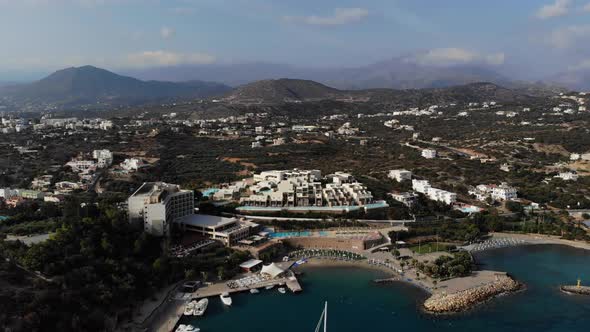 Villa on Top of the Hotel on the Beach