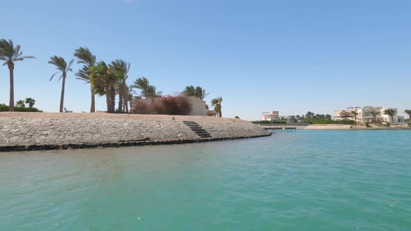 Buildings on the Coast in El Gouna