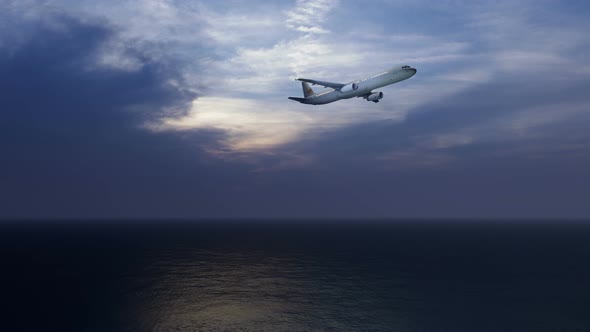 Airplane In The Night