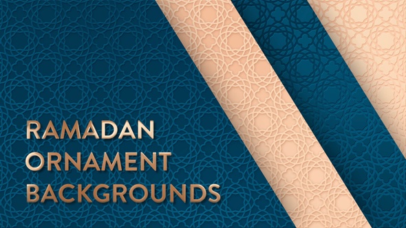 Ramadan Ornament Backgrounds