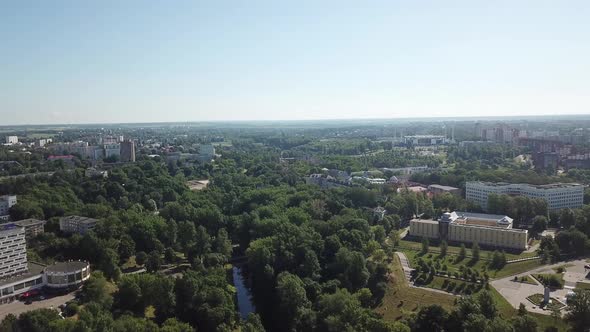 Morning Panorama Of The City Of Vitebsk. View From The Town Hall 5