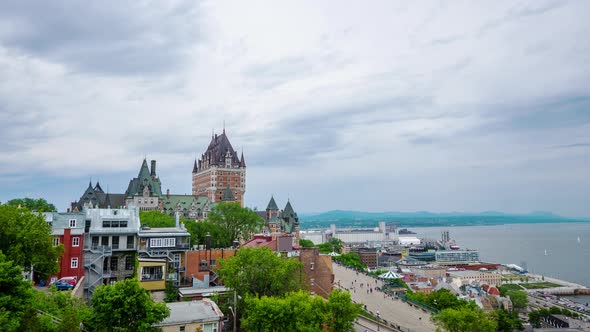 Timelapse of the Old Quebec City