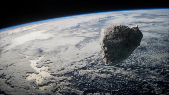 Dangerous Asteroid Approaching Planet Earth alt