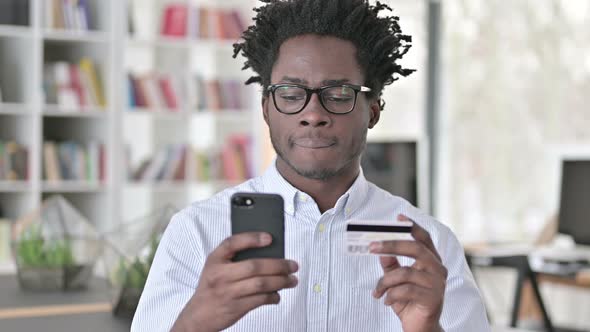 Online Shopping on Smartphone, African