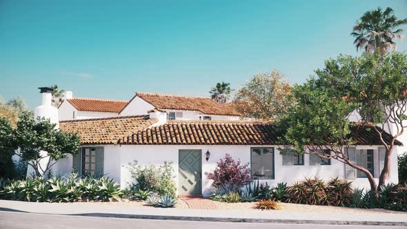 Small private house with a beautiful garden