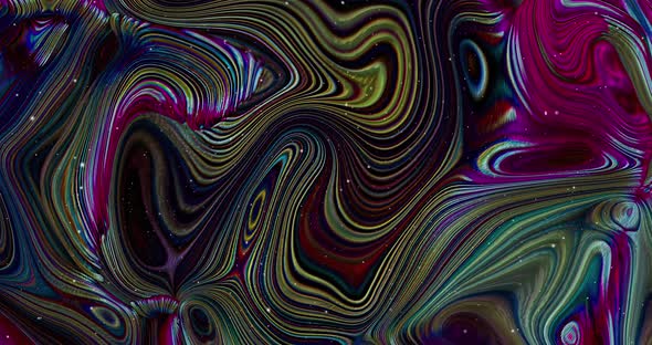 Abstract multicolor twisted animation.Abstract liquid background motion graphic.