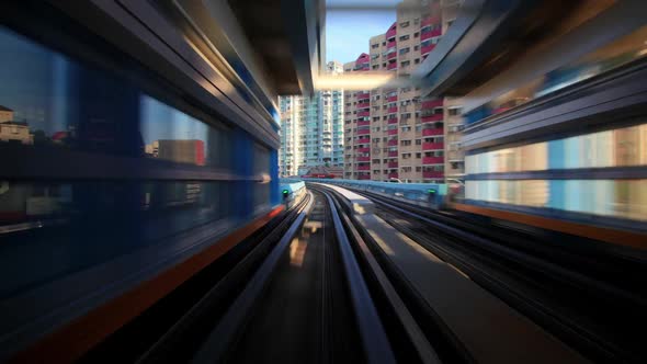 Train Ride Time Lapse Taiwan