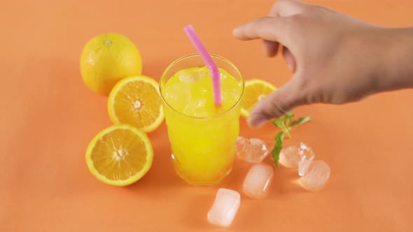 Iced Orange Juice.