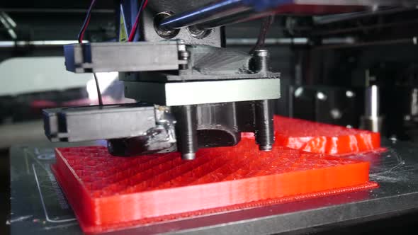 Modern 3 D Printing Of 3 D Printers In Series Production