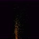 fire sparks dust particles overlay background - VideoHive Item for Sale