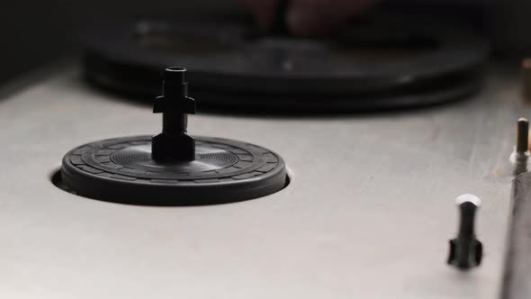 Old Fashion Vintage Reel Tape Recorder