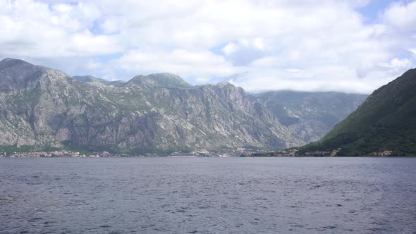 Rocky Mountains Above the Kotor Bay