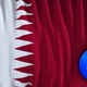 Flag loop QATAR |4K| 60fps - VideoHive Item for Sale