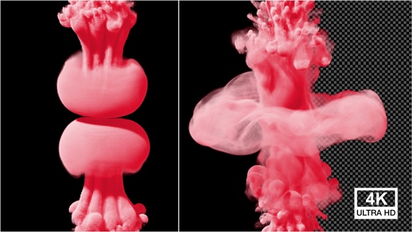 Red Smoke Collision 4K alt