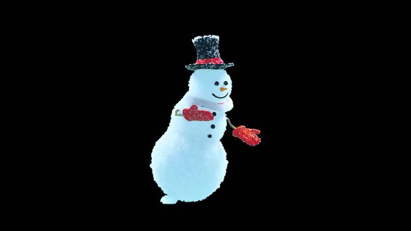 Snowman Dancing HD