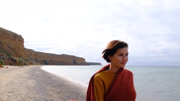 Woman on the Beach