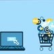 E Commerce Shoppin Concept.Online Shopping Animation Video. customer buying online process - VideoHive Item for Sale