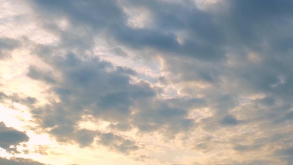 4K UHD : Sky Time lapse, Beautiful background, Sky Timelapse of horizon