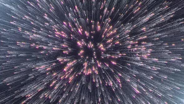 Colorful Fireworks Particles V21
