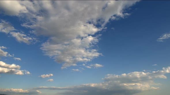 Clouds And The Blue Sky Time Lapse