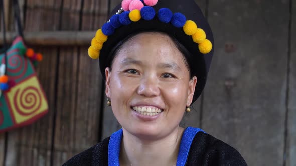 Hmong Woman Smiling