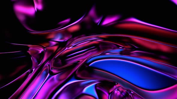 Translucent Purple Glossy Background Loop