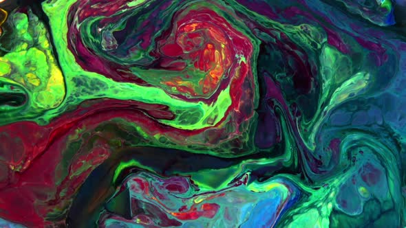 Abstract Colorful Sacral Liquid Waves Texture 252 alt