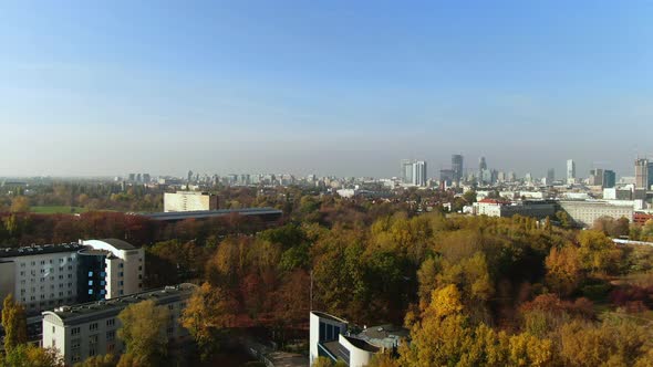 polish green city Warsaw increases urban greenery to overcome air pollution and smog