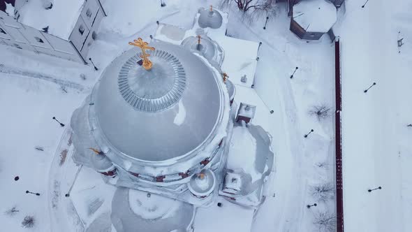 Top View Of Sviyazhsk Island, Sights Of Russia