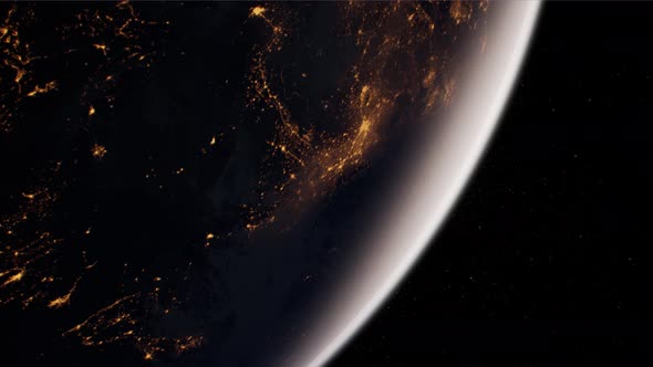 Earth Globe Planet From Space Orbit alt