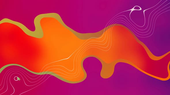 Abstract colorful wavy background