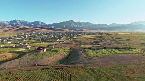 The Tajikistan Countryside at Summer