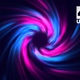 Abstract Stylish Colorful Neon Glowing Twirl 4k Cosmic Background Loop - VideoHive Item for Sale