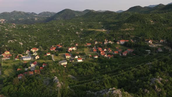 Small City in the forest