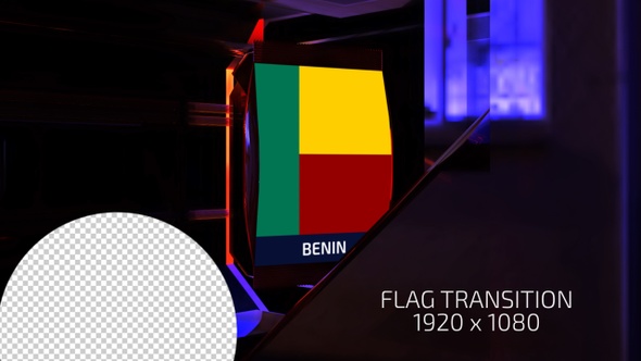 Benin Flag Transition