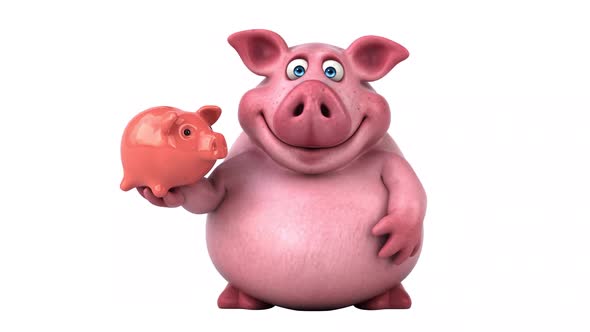 Fun pig - 3D Animation