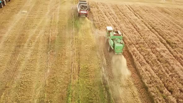 Tractors and Combines Work