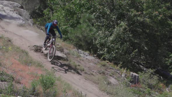 Mountain Biker- Catching air