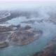 Morning Fog on the Mountain Lake Sunrise Misty Morning - VideoHive Item for Sale