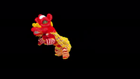 70 Chinese New Year Lion 4K