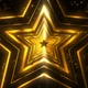 Gold Star Tunnel Background - VideoHive Item for Sale